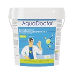 Многофункциональные таблетки стабилизированного 90% хлора 3 в 1 по 200 г (1кг) AquaDOCTOR